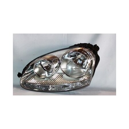 Tyc 05-09 Vw Jtta/06-09 Rabit (Halgn)W/O Log Head Lamp, 20-6680-00 20-6680-00